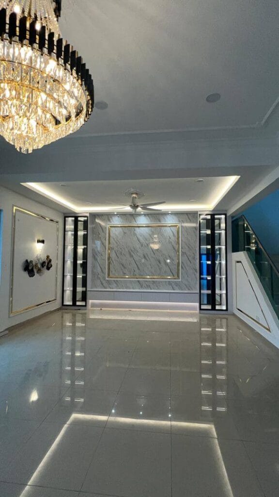 a stylish living room