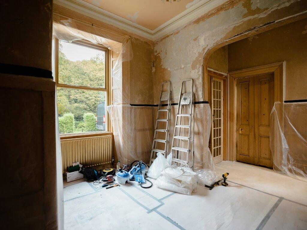 home renovation in progress