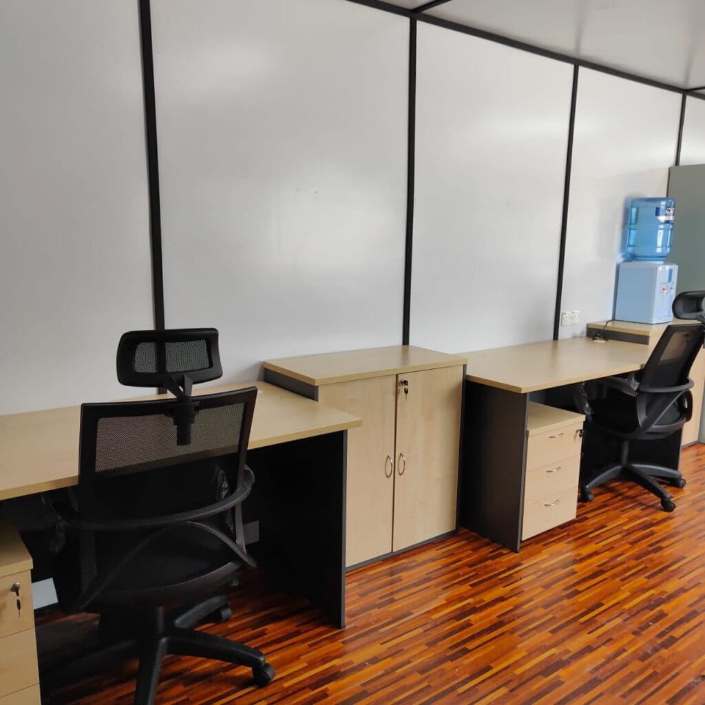 office table and chair